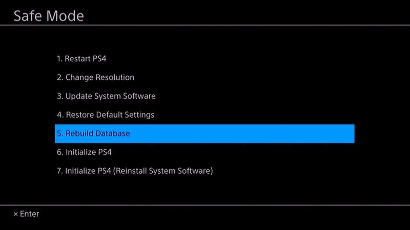 Improve your PS4’s performance by rebuilding your database