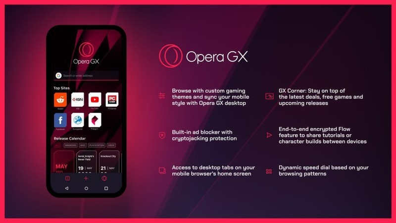 Opera GX Mobile is the first ‘gaming-inspired’ browser for Android
