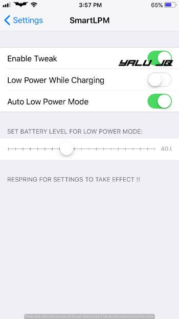 SmartLPM Cydia Tweak- How To Download and Install SmartLPM Intelligent Low Power Mode for iPhone