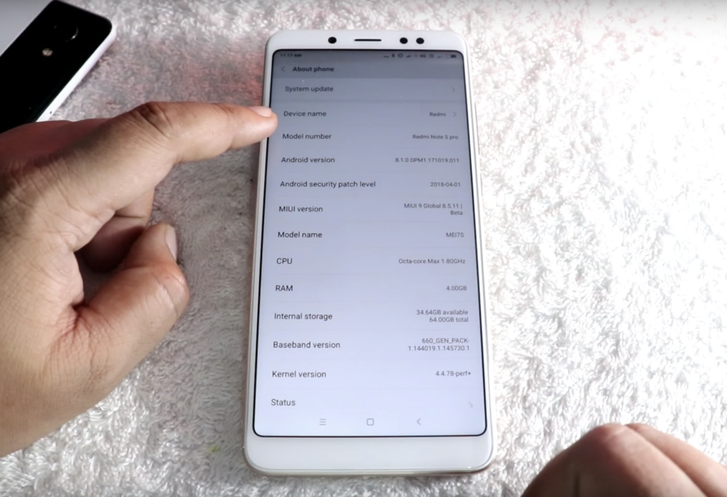 Android Oreo 8.1 For Redmi Note Note 5 pro How to Install  [LATEST MIUI 9 8.5.11]