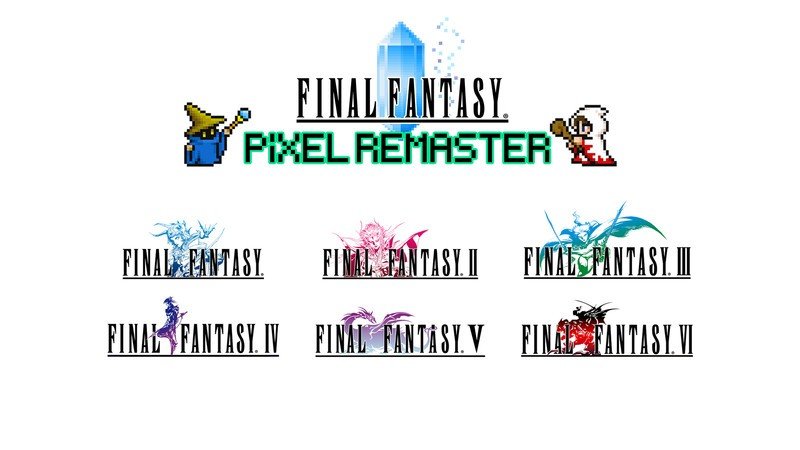 Final Fantasy Pixel Remaster lets you play the six original games on mobile